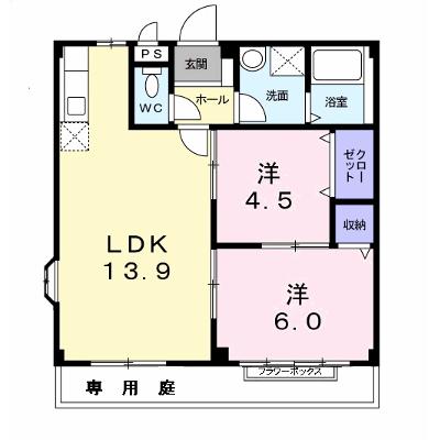 エルディム吉田Ｂ 103【管理NO：1-004315002-01030】 ★家具家電は申し込み後に搬入します★の物件画像