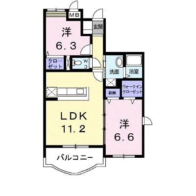 プラシード 201【管理NO：1-011761101-02010】 ★家具家電は申し込み後に搬入します★ ★2026年11月下旬入居可能★の物件画像