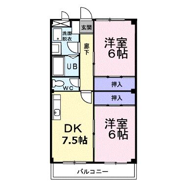 グリーンプラザ 102【管理NO：1-005407401-01020】 2026年07月上旬入居可能の物件画像