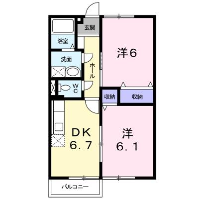 リエゾン西富山 203【管理NO：1-007114501-02030】 ★家具家電は申し込み後に搬入します★の物件画像