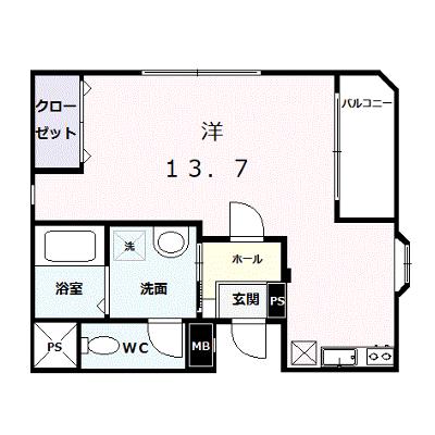 ブリーズヴィル 201【管理NO：1-014696401-02010】 ★家具家電は申し込み後に搬入します★の物件画像