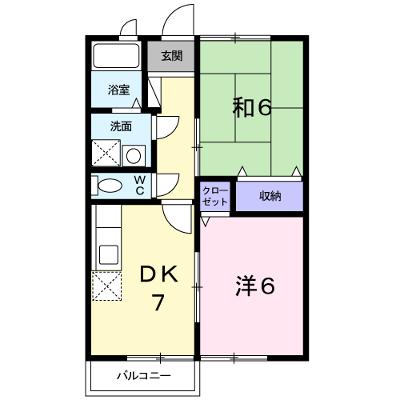 アンソレイエ 102【管理NO：1-011357201-01020】 ★家具家電は申し込み後に搬入しますの物件画像