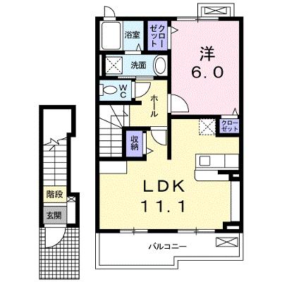 レジデンス　Ｋ＆Ｂ 203【管理NO：1-018896601-02030】 ★家具家電は申し込み後に搬入しますの物件画像