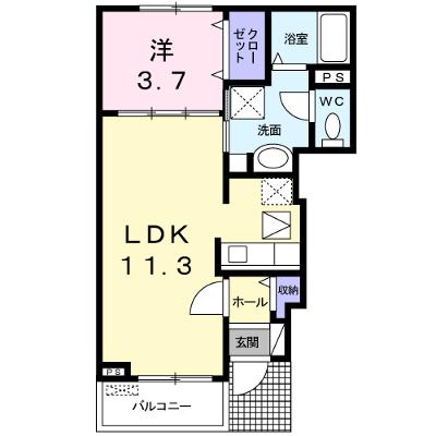ＴＳ－ＨＥＲＩＴＡＧＥ 102【管理NO：1-016960501-01020】 ★家具家電は申し込み後に搬入します 2026年08月中旬入居可能の物件画像