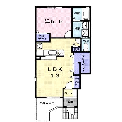 アスカ　Ａ 101【管理NO：1-016079301-01010】 ★家具家電は申し込み後に搬入します★の物件画像