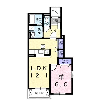 グレイス　ハイツ　Ｂ 101【管理NO：1-013371502-01010】 ★家具家電は申し込み後に搬入しますの物件画像