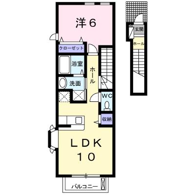 フォレストヒル 202【管理NO：1-011357301-02020】 ★家具家電は申し込み後に搬入します★の物件画像