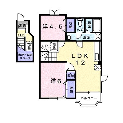 ヴィラルミエールＤ 201【管理NO：1-010203204-02010】 ★家具家電は申し込み後に搬入しますの物件画像