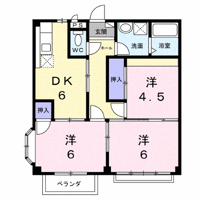 オーキッドハイツ 206【管理NO：1-004869301-02050】 ★家具家電は申し込み後に搬入します★の物件画像