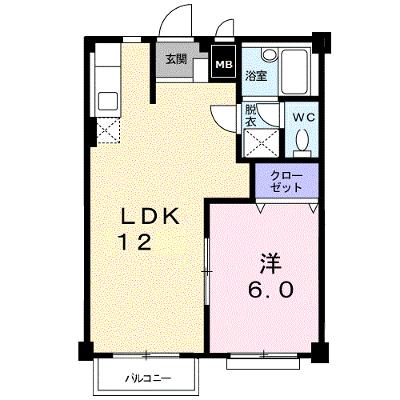 コーポモンシェル 202【管理NO：1-004666401-02020】 ★家具家電は申し込み後に搬入します★の物件画像