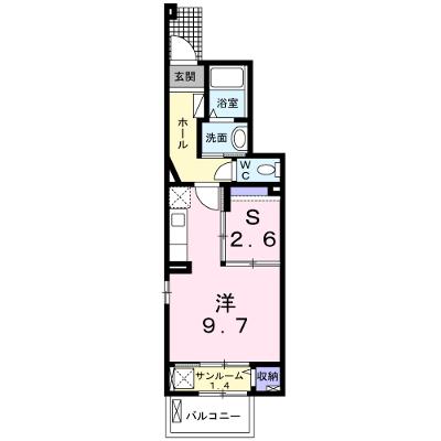 ヴィオラ・アビタートＡ 105【管理NO：1-019249101-01040】 ★家具家電は申し込み後に搬入します★の物件画像
