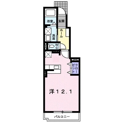 クァイエット　レジデンスＡ 102【管理NO：1-019098601-01020】 ★家具家電は申し込み後に搬入します★の物件画像
