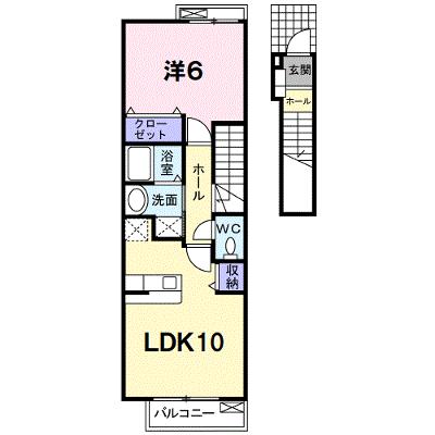 アステカ・ソレアード 205【管理NO：1-017334201-02040】 ★家具家電は申し込み後に搬入します 2026年07月中旬入居可能の物件画像