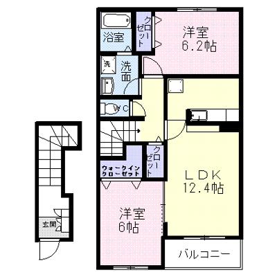 アルドール・レジデンスＡ 202【管理NO：1-017122101-02020】 ★家具家電は申し込み後に搬入します★の物件画像