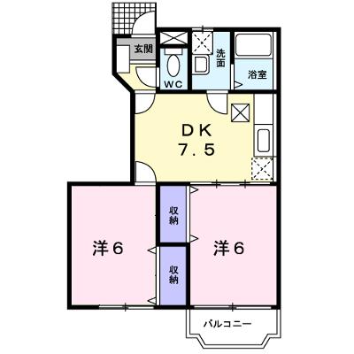 ペルル 102【管理NO：1-011326701-01020】 ★家具家電は申し込み後に搬入します★の物件画像