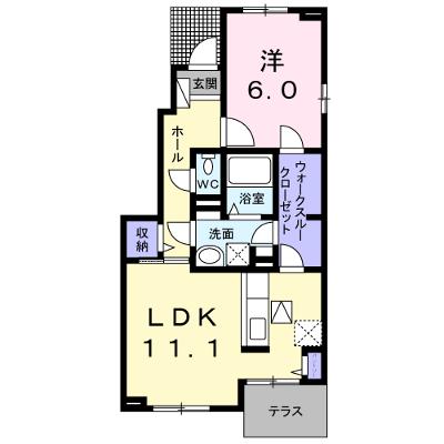 ビオーラ松山Ａ 101【管理NO：1-020103301-01010】の物件画像