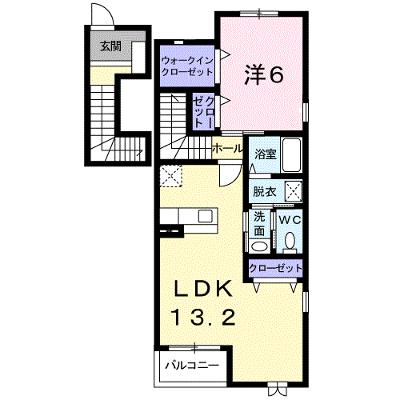 クレイン　ファミリアⅡ 203【管理NO：1-013052701-02030】 ★家具家電は申し込み後に搬入します★の物件画像