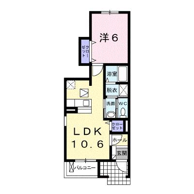 グリシーナ 101【管理NO：1-014657101-01010】 ★家具家電は申し込み後に搬入します★の物件画像