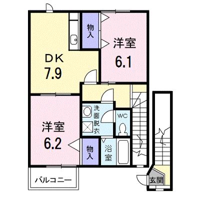 グラン・シャリオ 203【管理NO：1-007999101-02030】 ★家具家電は申し込み後に搬入します★の物件画像