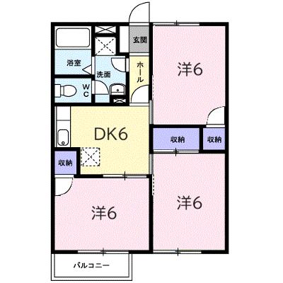 サニーヒルＣ 103【管理NO：1-005406803-01030】 ★家具家電は申し込み後に搬入します★の物件画像