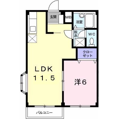 フランボワーズＧ 204【管理NO：1-002889501-02040】 ★家具家電は申し込み後に搬入します★の物件画像