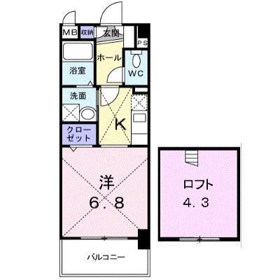 アルドーレ　（Ａｒｄｏｒｅ） 509【管理NO：1-014400301-05090】 ★家具家電は申し込み後に搬入しますの物件画像