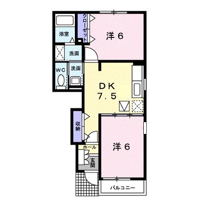 ラフレシールＡ 103【管理NO：1-013836501-01030】 ★家具家電は申し込み後に搬入します★の物件画像