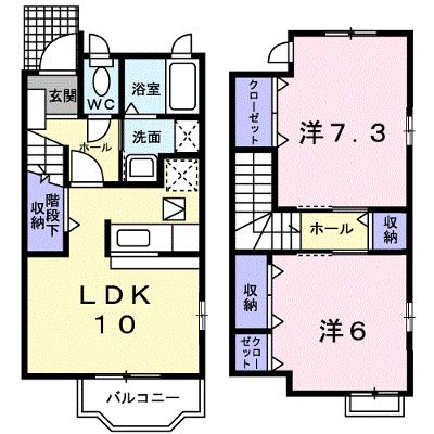 シャルマン　フィーレ　Ｄ 101【管理NO：1-012898704-01010】 ★家具家電は申し込み後に搬入します 2026年07月中旬入居可能の物件画像