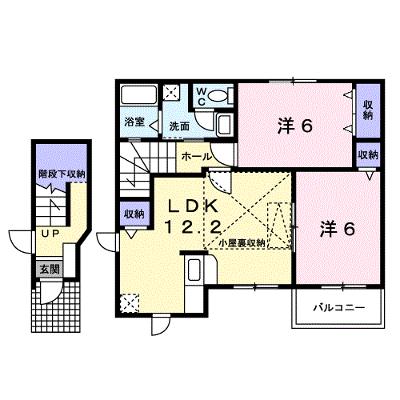 サニーハウス　Ⅲ 201【管理NO：1-010185601-02010】 ★家具家電は申し込み後に搬入します★の物件画像