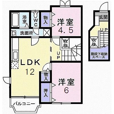カラジューム雅Ａ 203【管理NO：1-009621801-02030】 ★家具家電は申し込み後に搬入します★の物件画像