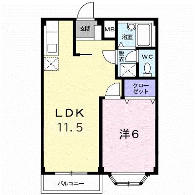 エクセルハイツ 203【管理NO：1-003872701-02030】 ★家具家電は申し込み後に搬入しますの物件画像