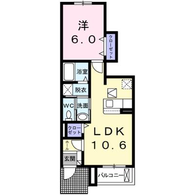 ア・ピアチェーレⅡ 102【管理NO：1-013492402-01020】 ★家具家電は申し込み後に搬入します★の物件画像