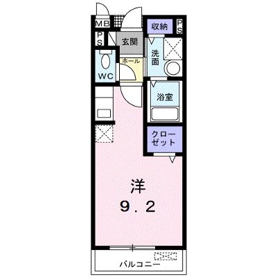 サンパティエコート 203【管理NO：1-010639301-02030】 ★家具家電は申し込み後に搬入しますの物件画像