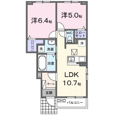 グレース辰の木 104【管理NO：1-028506101-01040】 ★家具家電は申し込み後に搬入します 2026年10月上旬入居可能の物件画像