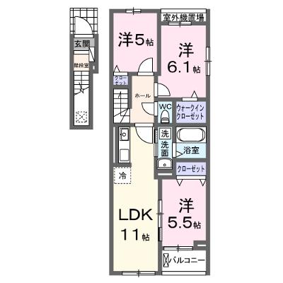 ルーチェ城東 201【管理NO：1-028279401-02010】 ★家具家電は申し込み後に搬入します★の物件画像
