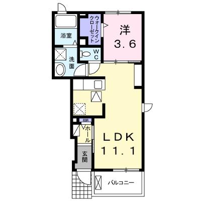 フォルシュＢ 103【管理NO：1-024851201-01030】 ★家具家電は申し込み後に搬入します★の物件画像