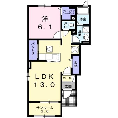 ブルーウィロウ 101【管理NO：1-021877301-01010】 ★家具家電は申し込み後に搬入しますの物件画像
