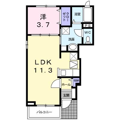 ミューズＢ 101【管理NO：1-017745802-01010】 ★家具家電は申し込み後に搬入しますの物件画像