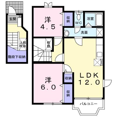 パティオソレアードＫＴ　Ａ 201【管理NO：1-011012701-02010】 ★家具家電は申し込み後に搬入します★の物件画像