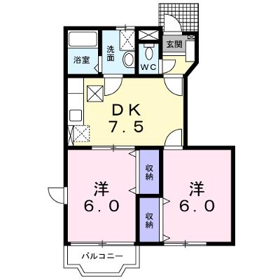 ピエ　デルモンテ 105【管理NO：1-010721001-01040】 ★家具家電は申し込み後に搬入しますの物件画像