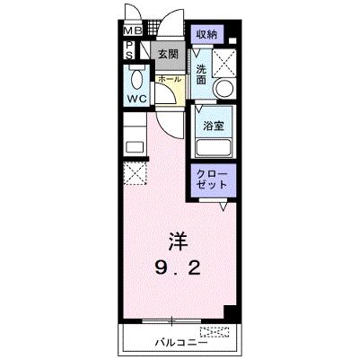 サンパティエコート 205【管理NO：1-010639301-02040】 ★家具家電は申し込み後に搬入しますの物件画像