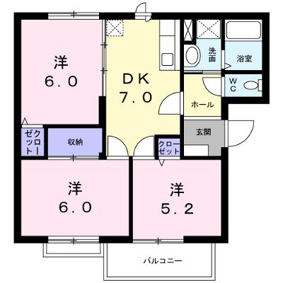 メゾンドソレイユＢ 201【管理NO：1-004735301-02010】 ★家具家電は申し込み後に搬入します★ ★2026年08月下旬入居可能★の物件画像