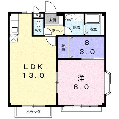 メゾンドエスポアールⅡ 101【管理NO：1-004475202-01010】 ★家具家電は申し込み後に搬入します★の物件画像