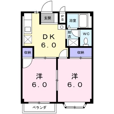 コーポ梨花 205【管理NO：1-005134801-02050】 ★家具家電は申し込み後に搬入します★の物件画像