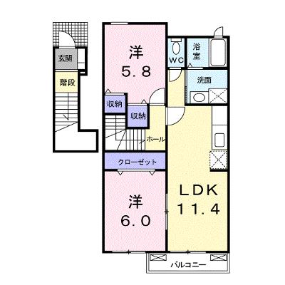 プラージュ　Ａ 202【管理NO：1-017777501-02020】 2026年08月上旬入居可能の物件画像