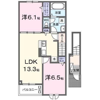 ユングフラウ　オオタ 202【管理NO：1-028775801-02020】 ★家具家電は申し込み後に搬入します 2026年11月上旬入居可能の物件画像