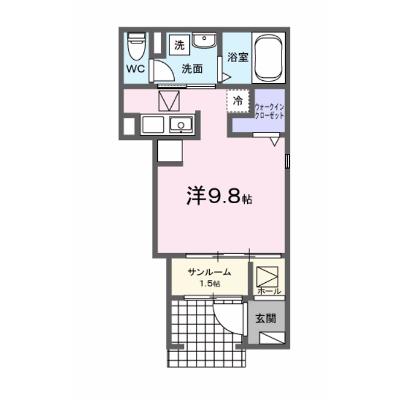 パンル 103【管理NO：1-028619901-01030】 ★家具家電は申し込み後に搬入しますの物件画像