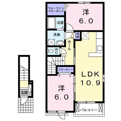 Ａ．Ｔ．Ｇａｒｄｅｎ 205【管理NO：1-020591701-02050】 ★家具家電は申し込み後に搬入します★ ★2026年09月中旬入居可能★の物件画像