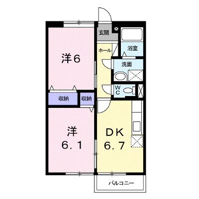 ルミエール小島Ａ 203【管理NO：1-007535801-02030】 ★家具家電は申し込み後に搬入しますの物件画像