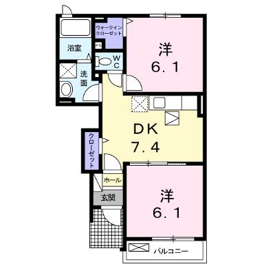 ＧＲＡＣＥ　ＧＡＲＤＥＮ　Ｂ 103【管理NO：1-015991102-01030】 ★家具家電は申し込み後に搬入しますの物件画像